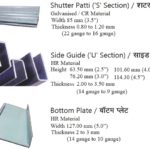 rolling shutter items manufacturer